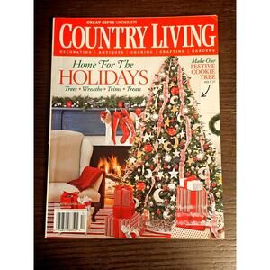 Country Living Magazine December 2006 Holiday Christmas Decorating Crafts